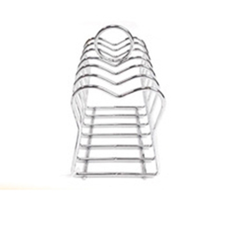 New Design Metal Chrome Plated 6 Slice Toast Rack New Design Metal Chrome Plated 6 Slice Toast Rack
