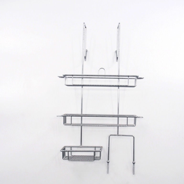 over the glass wall shelves for bathroom