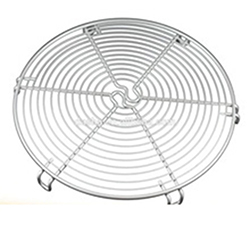OSCA284 Stainless Steel Barbecue Grids Round Footed Steaming Cooling Rack