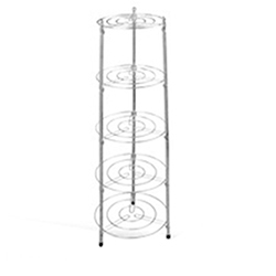 OSCAAOF1001443 AOF1001 5 Tier stainless steel clothes storage rack