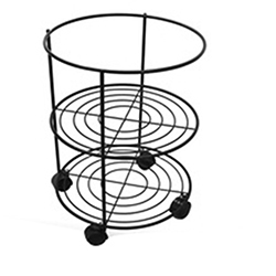 OSCAAOF1040271 AOF1040 2 Tier moving kitchen trolley
