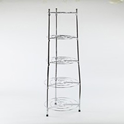 OSCAAOF80068652 4 tier metal cart rolling storage