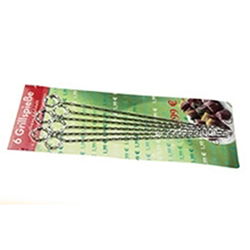 OSCABBQ008155 6 Pcs Set Barbecue Skewer 