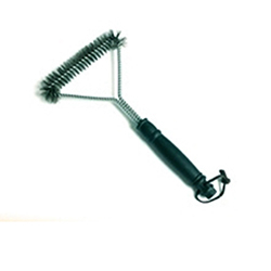 OSCABBQ02011790 Wholesale 3-sided Charcoal BBQ Grill Cleaning Brush
