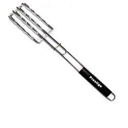 OSCABBQ0207481 Bbq Hot Dog Grilling Basket Hot Dog Griller with Wooden handle