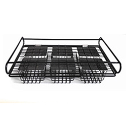OSCABBQ0217532 6 Grids Nonstick Mini Hamburger broiler Mini Hamburger Grilling Basket