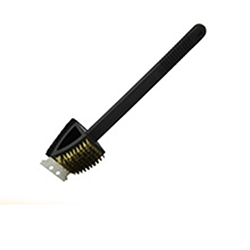 OSCABBQ024599 Hot Selling 3 Sides BBQ Brush 