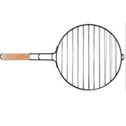 OSCABBQ2110659 bbq mesh with wooden handle factory direct