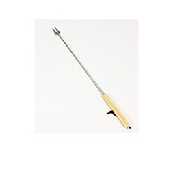 OSCABBQ3006397 customized 70cm wooden handle extensible hot dog fork