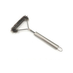 OSCABBQ5001486 BBQ Grill Brush Stainless Steel 16'' LONG Cleaning Metal Brush