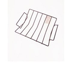 OSCABBQG504 non stick Stainless Steel bbq v rib rack