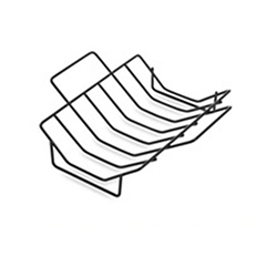 OSCABBQG889 non stick rib rack v rack for roasting