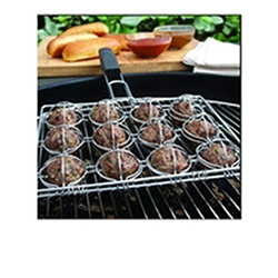 OSCABGB618 Meatball Grilling Basket