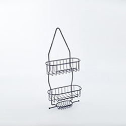 OSCABR003235 Bath Fittings Chrome Plated 3 Tier Hanging Shower Caddy Bathroom Storage Rack Shelf