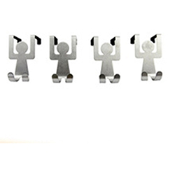 OSCACH001175 Creative Human Being Shape Metal Door Hook / Clothes Hook