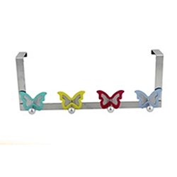 OSCACH001724 Creative Butterfly Shape Metal Door Hook / Clothes Hook