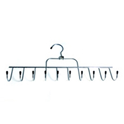 OSCACH0203373 Stainless Steel Hanging Clothes Drying Rack Malaysia with 10 Hooks