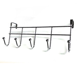 OSCACH0204818 Metal Over Door Hook Rack for Bathroom Clothes Hanger