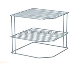 OSCACR464 2 Tier Home Organizer Corner Rack For Kitchen Cabinet