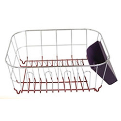 OSCADR002117 DR002 Chrome Plated & PVC coated Kitchen Rack