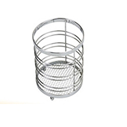 OSCADR011540 round stainless steel cutlery holder