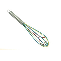 OSCAEW010375 New Design Stainless Steel Handle Silicone Egg Beater