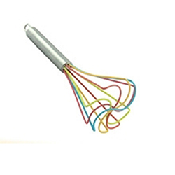 OSCAEW012710 New Design Stainless Steel Handle Silicone Egg Whisk