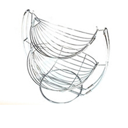 OSCAFR0206895 Amazons Hotsale Product 2-Tier Swing Metal Wire Decorative Fruit Basket