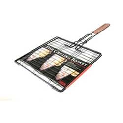 OSCAGB0108932 Multi Grill BBQ Fish Basket with Removable Handle