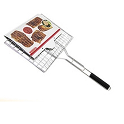 OSCAGB021298 Chrome Plated BBQ Mesh Grill / BBQ Grilling Mesh