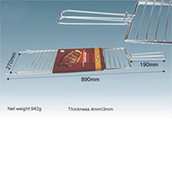 OSCAGB028670 Rectangle Shape BBQ Accessories / BBQ Grill Mesh