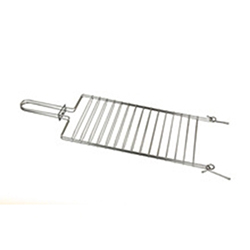 OSCAGB029398 Rectangle Shape BBQ Grill Basket / BBQ Meat Grill