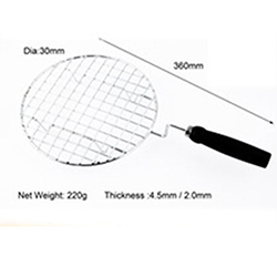 OSCAGB034285 Round Shape BBQ Grill Mat 