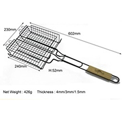 OSCAGB036388 Non Stick BBQ Charcoal Grill 