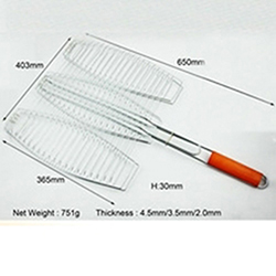 OSCAGB040756 High Quality Barbecue Fish Grill 