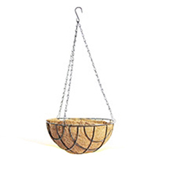 OSCAHB001200 10 Inch Hanging Basket With Coconut Liner