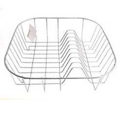 OSCAKR0202814 Factory Direct Square Kitchen Organizer Metal Wire Dish Drainer Plate Drying Rack Multi Colors