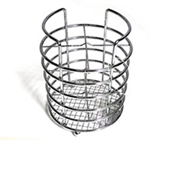 OSCAKR0205763 4 Grid Column Metal Kitchen Cutlery Storage Rack