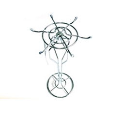 OSCAKR0207247 Stanless Steel Kitchen Utensil Display Rack for Hanging Items