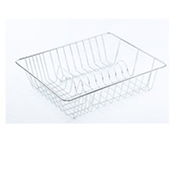 OSCAKR1007470 CHROME FOLDING DISH DRAINER PLATE DRYING RACK