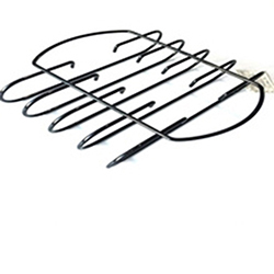 OSCAKT022366 New Design Porcelain Coating BBQ Grill Rib Rack With Non-stick