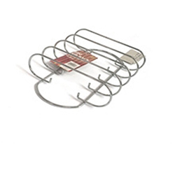 OSCAKT033417 Stainless Steel BBQ Rib Rack for Charcoal Grills and Smokers