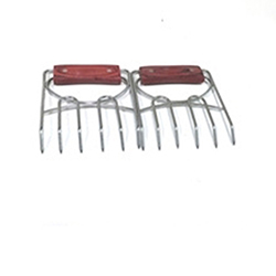 OSCAKT039123 BBQ Accessories Pork Chicken Beef Barbecue Meat Claws Meat Fork