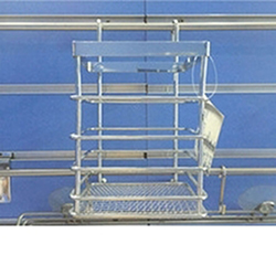 OSCAKT046124 Good Quality Chrome Kitchen Hanging Cutlery Utensil Holder