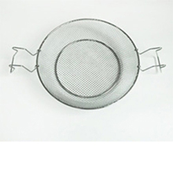OSCAKT056410 Round Metal Wire Mesh Drainer Washing Basket