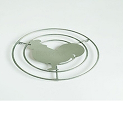 OSCAKT058581 Chincken Pattern Wire Hot Pot Mat /heat proof dinner plate mat