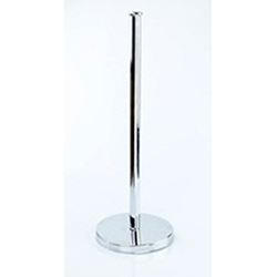 OSCAKT075994 3 Rolls Free Standing Chromed Metal Paper Holder For Toilet