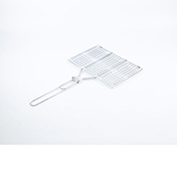OSCAKT083332 Stainless Steel BBQ Smoker Grill Basket with Long Handle