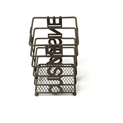 OSCAMWCR423 Chopstick Organizer Large Caddy Stainless Storage Holder