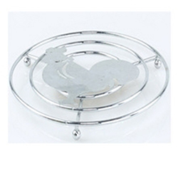 OSCAOEM432 20cm Chincken Pattern Wire Hot Pot Mat 